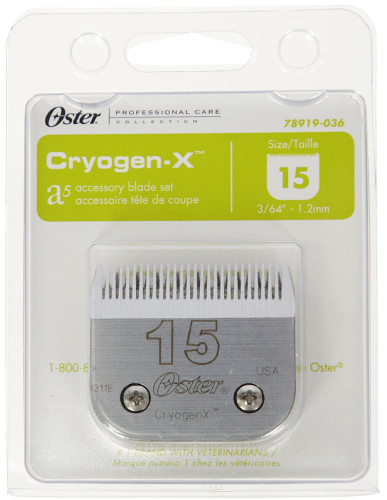 Oster CryogenX Scherkopf Size 15, 1,2mm Schnittlänge