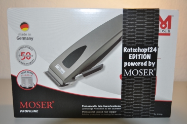 Moser Adjustable 1233 Profi Schermaschine + 8 Metallaufsteckkämme