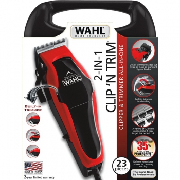 Haarschneider Wahl Homepro Clip'n Trim 79900-2116 mit viel Zubehör