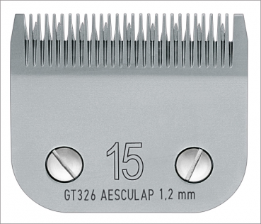 Schneidsatz Aesculap SnapOn GT326, 1,2mm Schnittlänge, #15