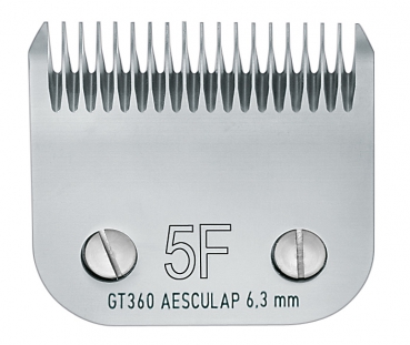 Schneidsatz Aesculap SnapOn (Feinschneidsatz) GT360, 6,3mm Schnittlänge, #5F